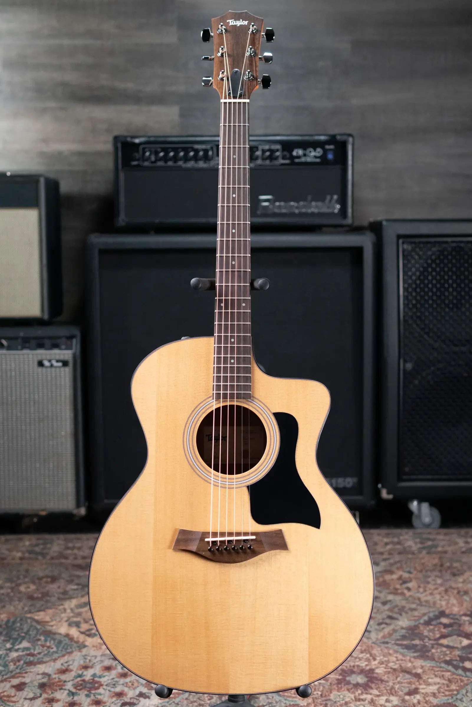 Taylor 114ce Grand Auditorium Acoustic/Electric Guitar - Sapele with Gig Bag