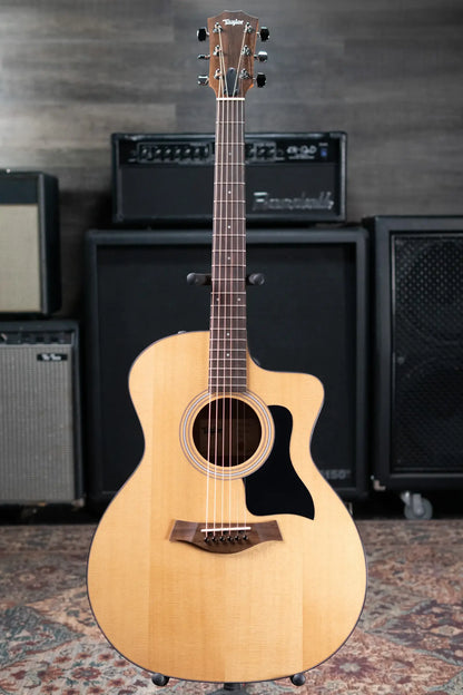 Taylor 114ce Grand Auditorium Acoustic/Electric Guitar - Sapele with Gig Bag