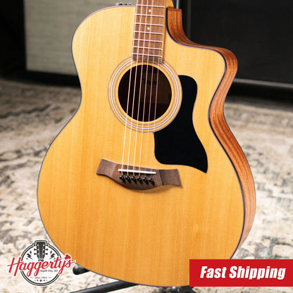 Taylor 114ce Grand Auditorium Acoustic/Electric Guitar - Sapele with Gig Bag