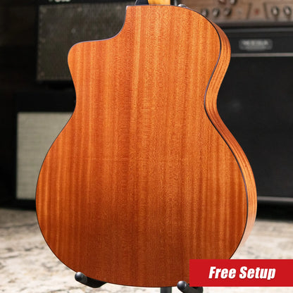 Taylor 114ce Grand Auditorium Acoustic/Electric Guitar - Sapele with Gig Bag