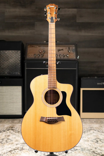 Taylor 114ce Grand Auditorium Acoustic/Electric Guitar - Sapele with Gig Bag
