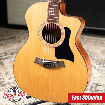 Taylor 114ce Grand Auditorium Acoustic/Electric Guitar - Sapele with Gig Bag