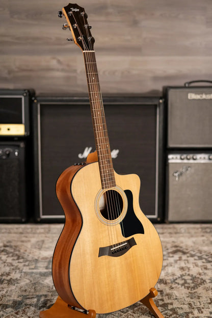 Taylor 114ce Grand Auditorium Acoustic/Electric Guitar with Gig Bag - Factory Used