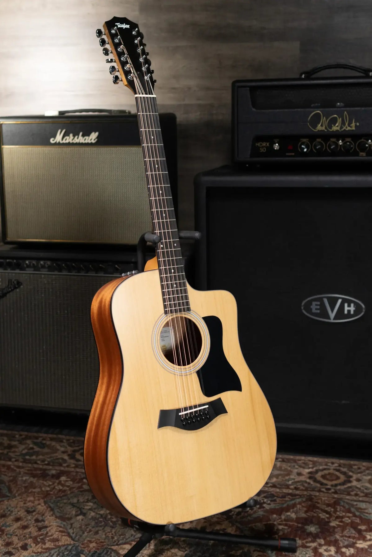 Taylor 150ce 12-String Dreadnought Acoustic/Electric Guitar with Gig Bag