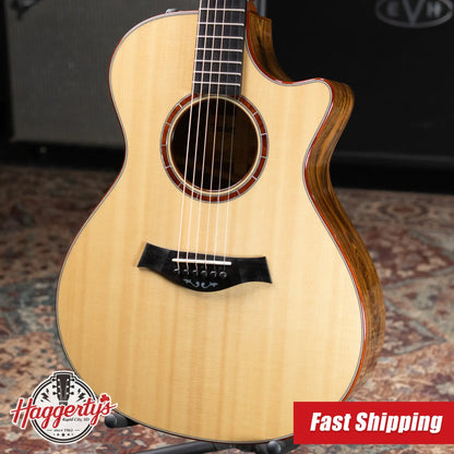 Taylor 2020 Catch Custom #24 Grand Concert Acoustic-Electric Guitar - Lutz/Bocote with Hardshell Case - Used
