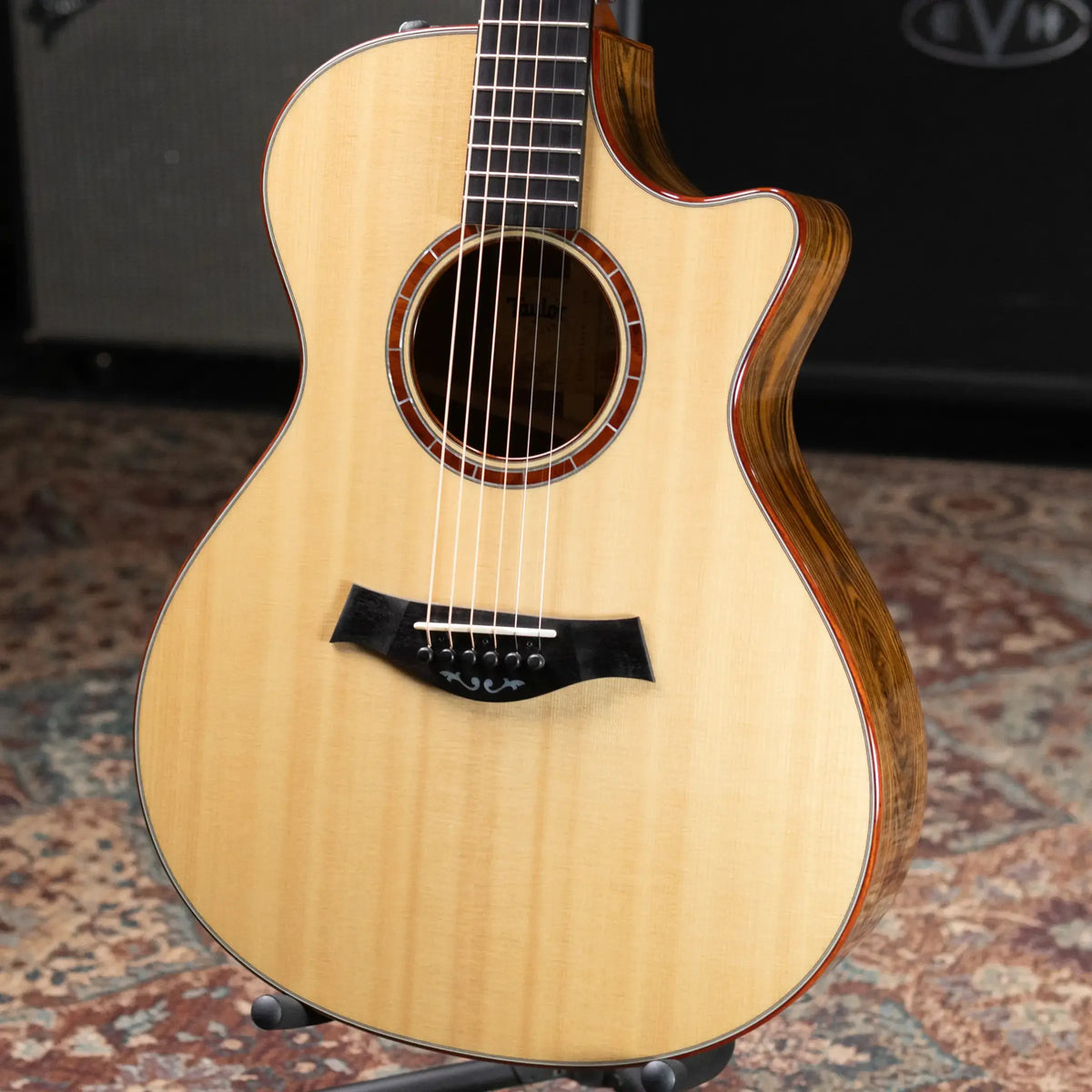 Taylor 2020 Catch Custom #24 Grand Concert Acoustic-Electric Guitar - Lutz/Bocote with Hardshell Case - Used