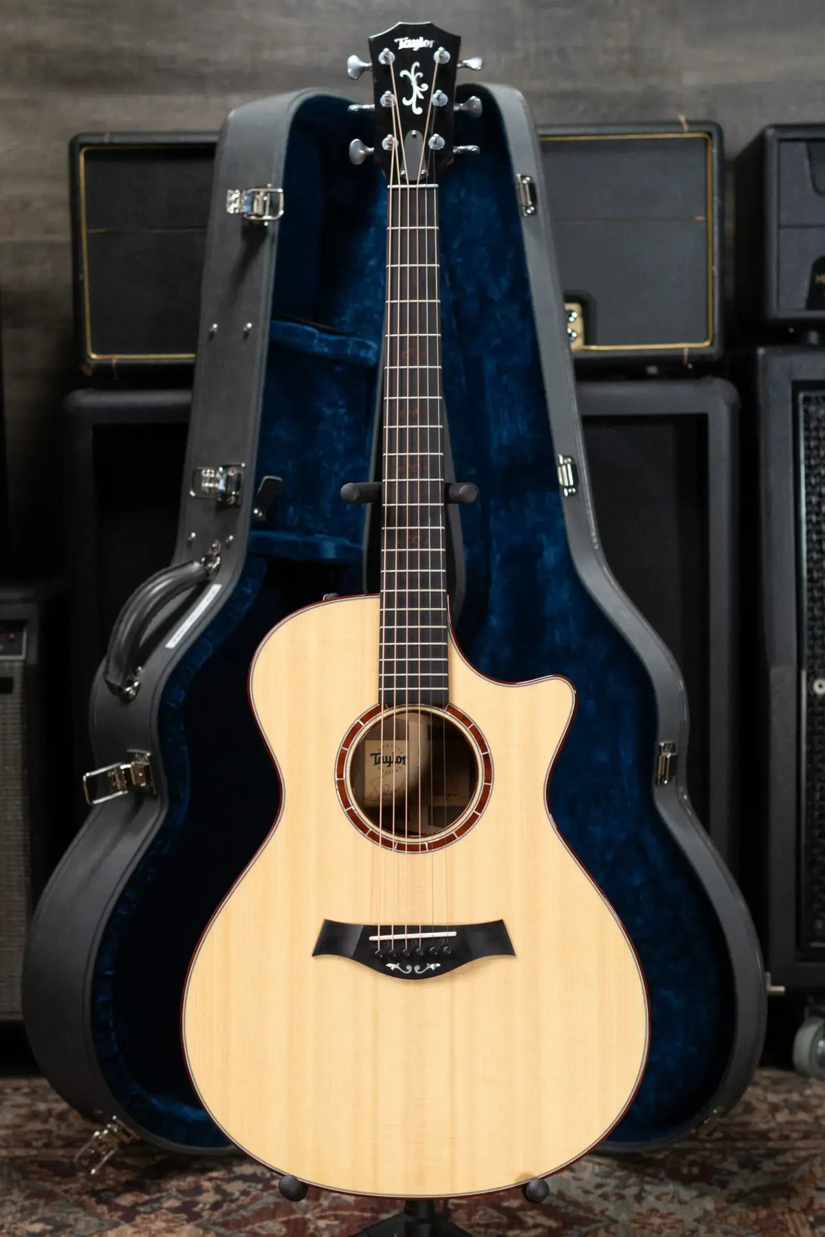 Taylor 2020 Catch Custom #24 Grand Concert Acoustic-Electric Guitar - Lutz/Bocote with Hardshell Case - Used