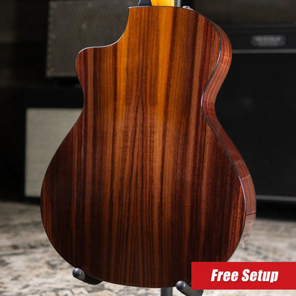 Taylor 212ce Plus Grand Concert Acoustic/Electric Guitar with Aerocase