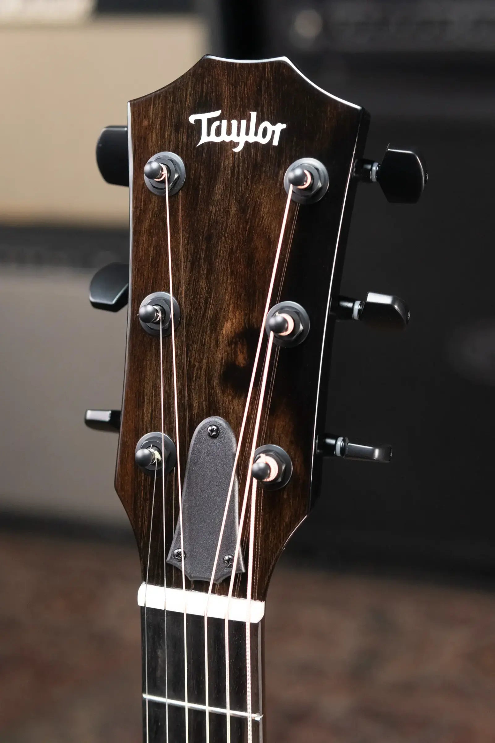 Taylor 214ce-BLK Plus Left-Handed Grand Auditorium Acoustic/Electric Guitar - Black with Aerocase