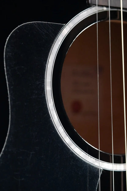 Taylor 214ce-BLK Plus Left-Handed Grand Auditorium Acoustic/Electric Guitar - Black with Aerocase