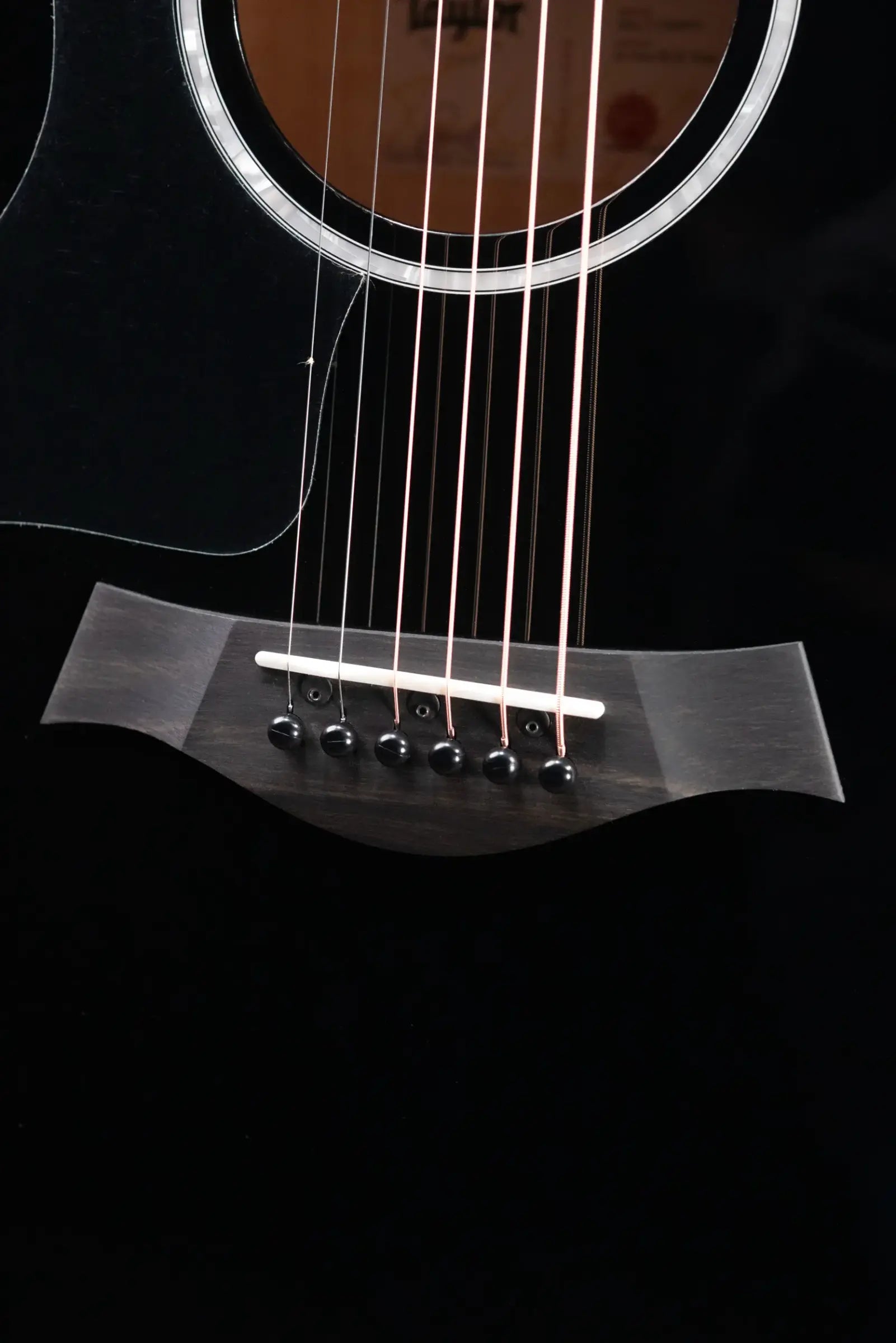 Taylor 214ce-BLK Plus Left-Handed Grand Auditorium Acoustic/Electric Guitar - Black with Aerocase