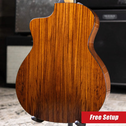 Taylor 214ce DLX Sunset Blvd Grand Auditorium Acoustic/Electric Guitar - Sepia Burst with Hardshell Case - Prototype