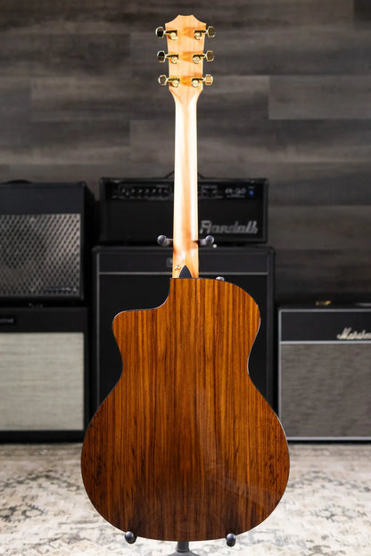 Taylor 214ce DLX Sunset Blvd Grand Auditorium Acoustic/Electric Guitar - Sepia Burst with Hardshell Case - Prototype