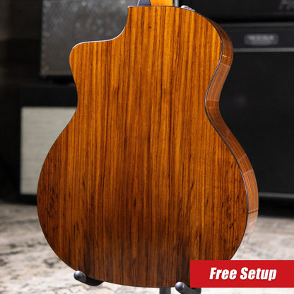 Taylor 214ce DLX Sunset Blvd Grand Auditorium Acoustic/Electric Guitar - Sepia Burst with Hardshell Case - Prototype