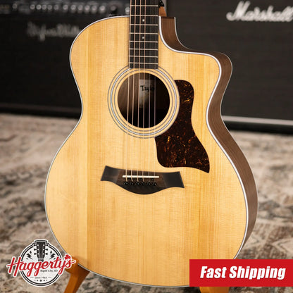 Taylor 214ce Grand Auditorium Acoustic/Electric Guitar with Gig Bag