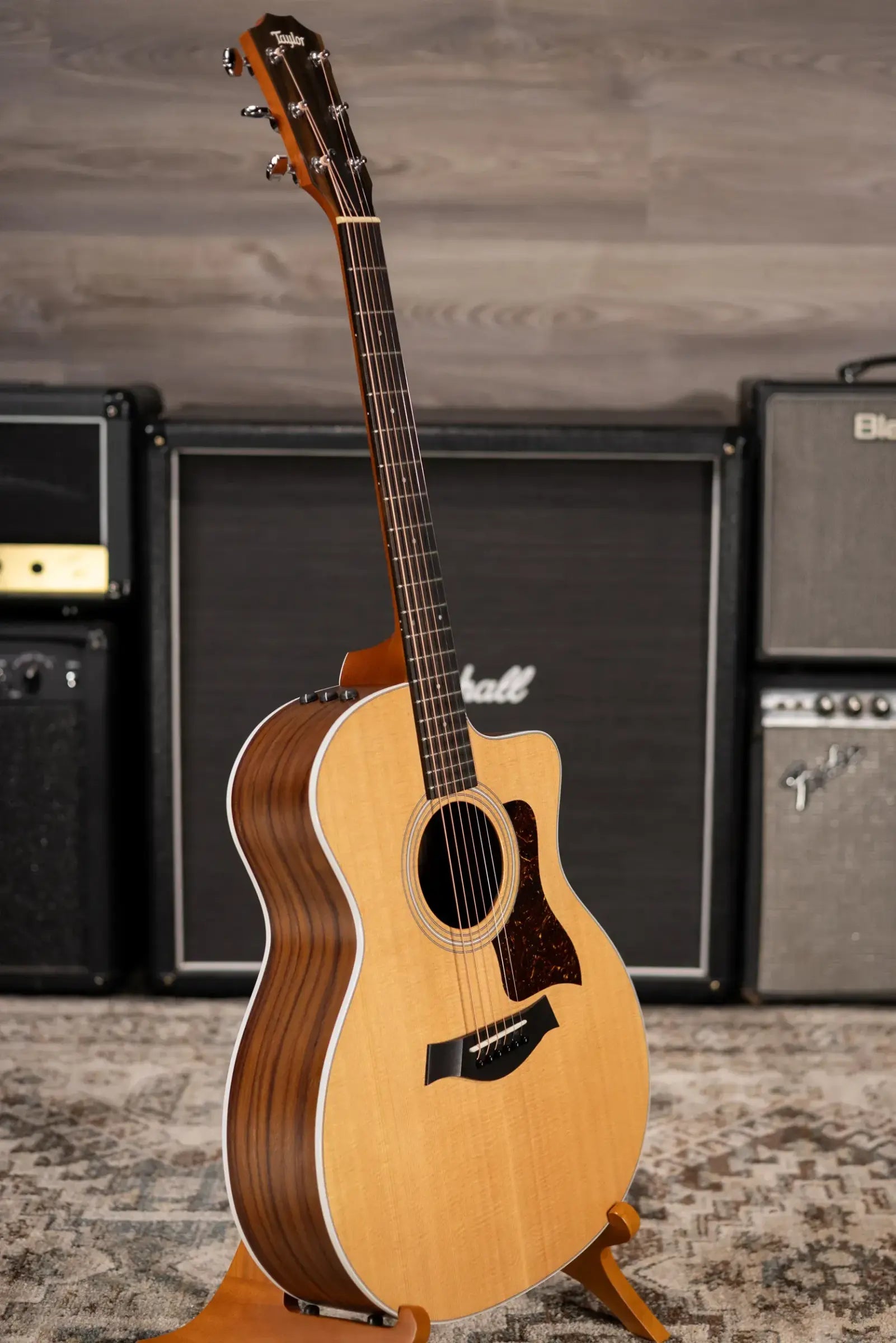 Taylor 214ce Grand Auditorium Acoustic/Electric Guitar with Gig Bag - Factory Used