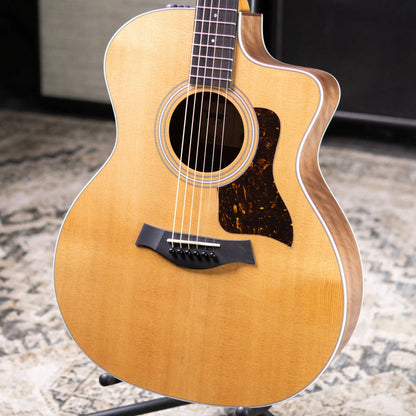 Taylor 214ce Grand Auditorium Acoustic/Electric Guitar with Gig Bag - Factory Used