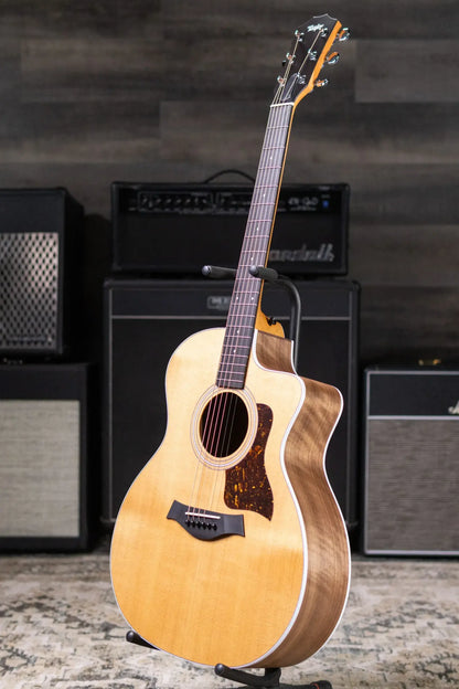 Taylor 214ce Grand Auditorium Acoustic/Electric Guitar with Gig Bag - Factory Used