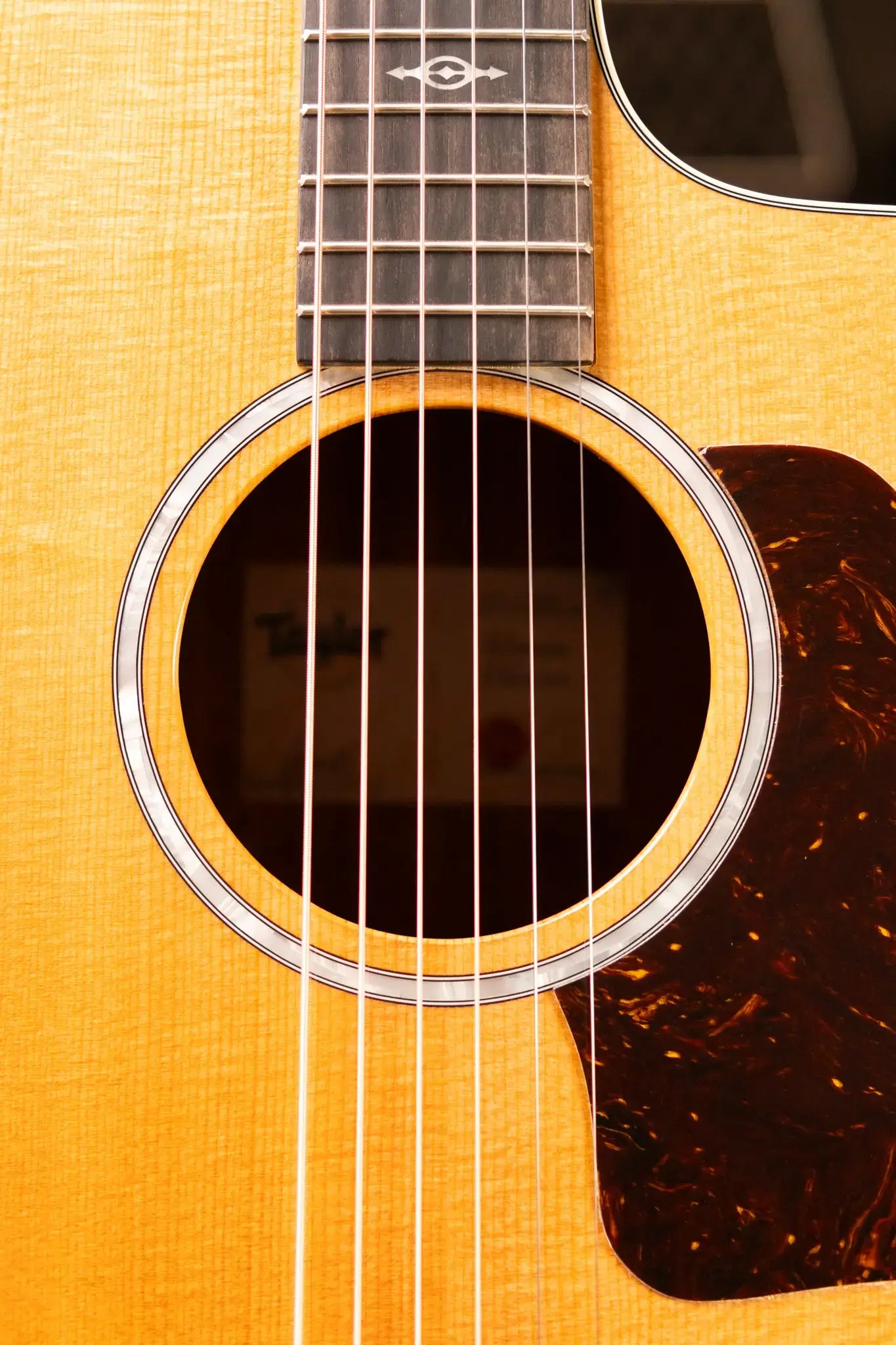 Taylor 214ce-K DLX Grand Auditorium Acoustic/Electric Guitar with Hardshell Case