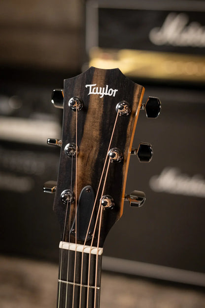 Taylor 214ce-K Left-Handed Grand Auditorium Acoustic/Electric Guitar - Natural with Gig Bag - Demo