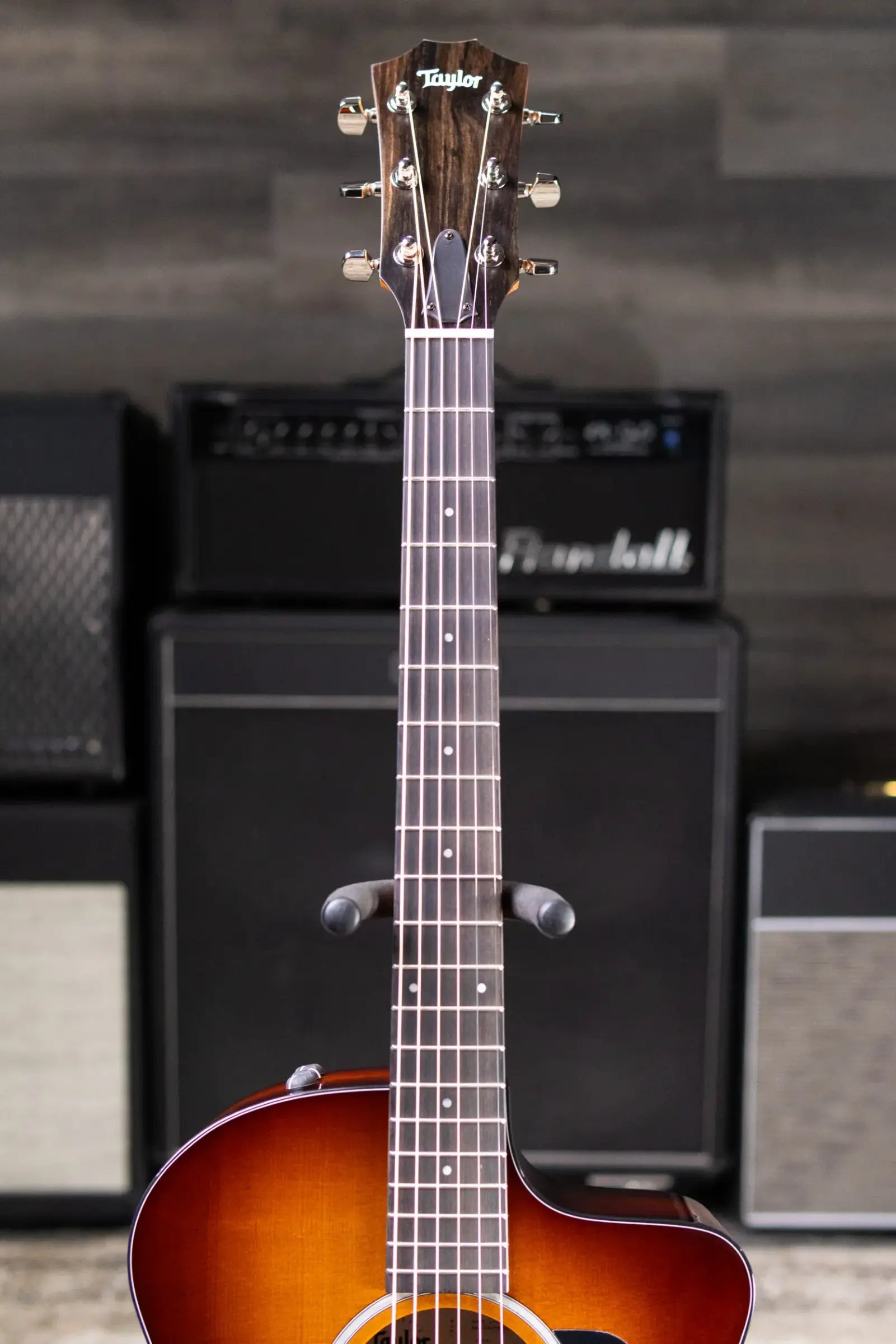 Taylor 214ce-K SB Plus Grand Auditorium Acoustic/Electric Guitar - Sunburst with Aerocase