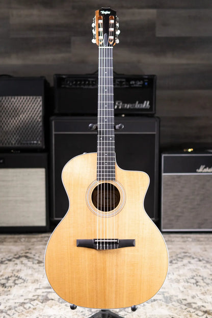 Taylor 214ce-N Nylon Grand Auditorium Acoustic/Electric Guitar with Gig Bag
