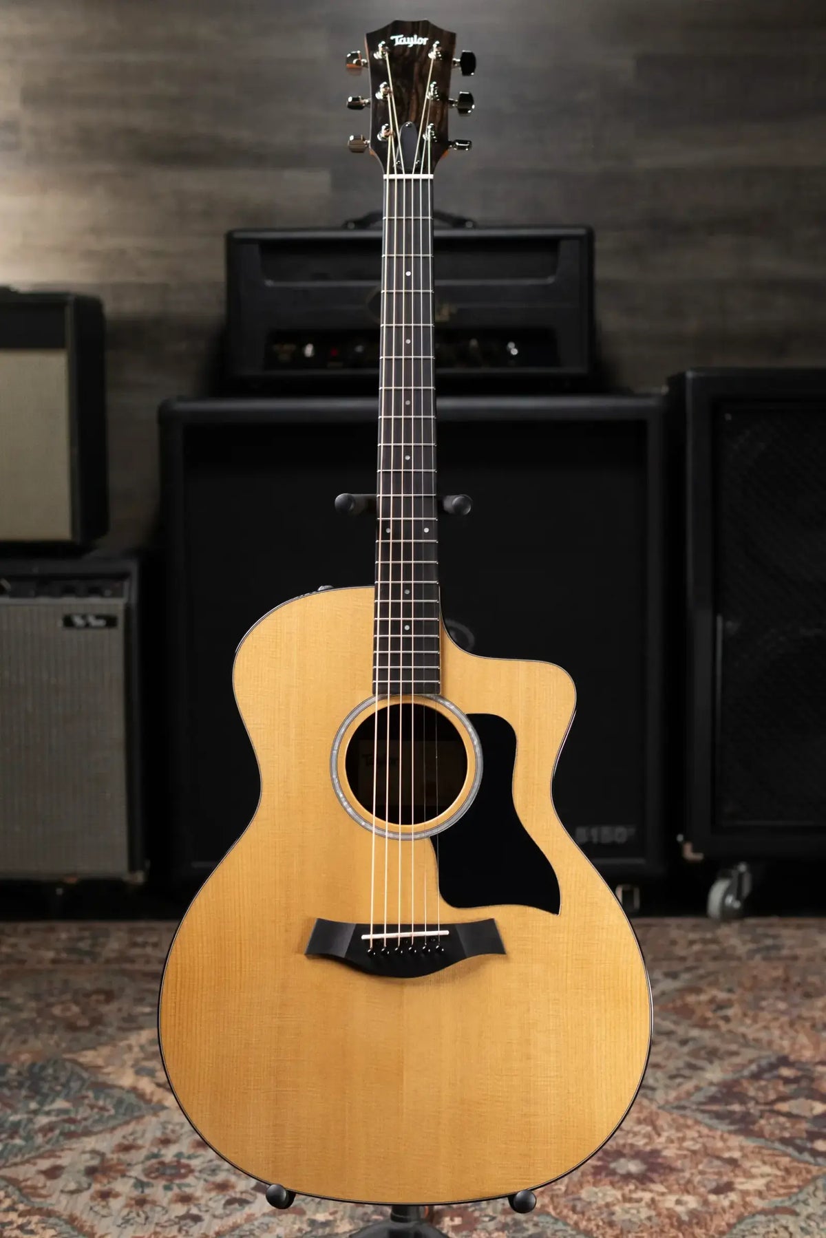 Taylor 214ce Plus Grand Auditorium Acoustic/Electric Guitar with Aerocase
