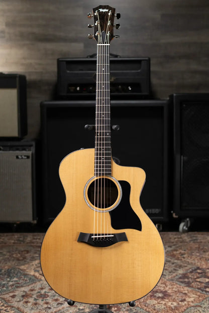 Taylor 214ce Plus Grand Auditorium Acoustic/Electric Guitar with Aerocase