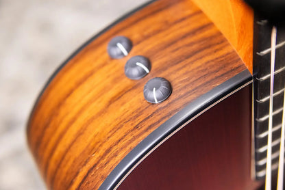 Taylor 214ce Sunset Blvd Grand Auditorium Acoustic/Electric Guitar - Sepia Burst with Gig Bag - Prototype