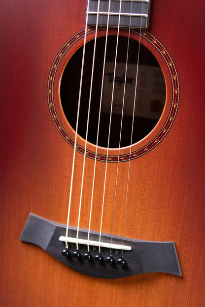 Taylor 214ce Sunset Blvd Grand Auditorium Acoustic/Electric Guitar - Sepia Burst with Gig Bag - Prototype