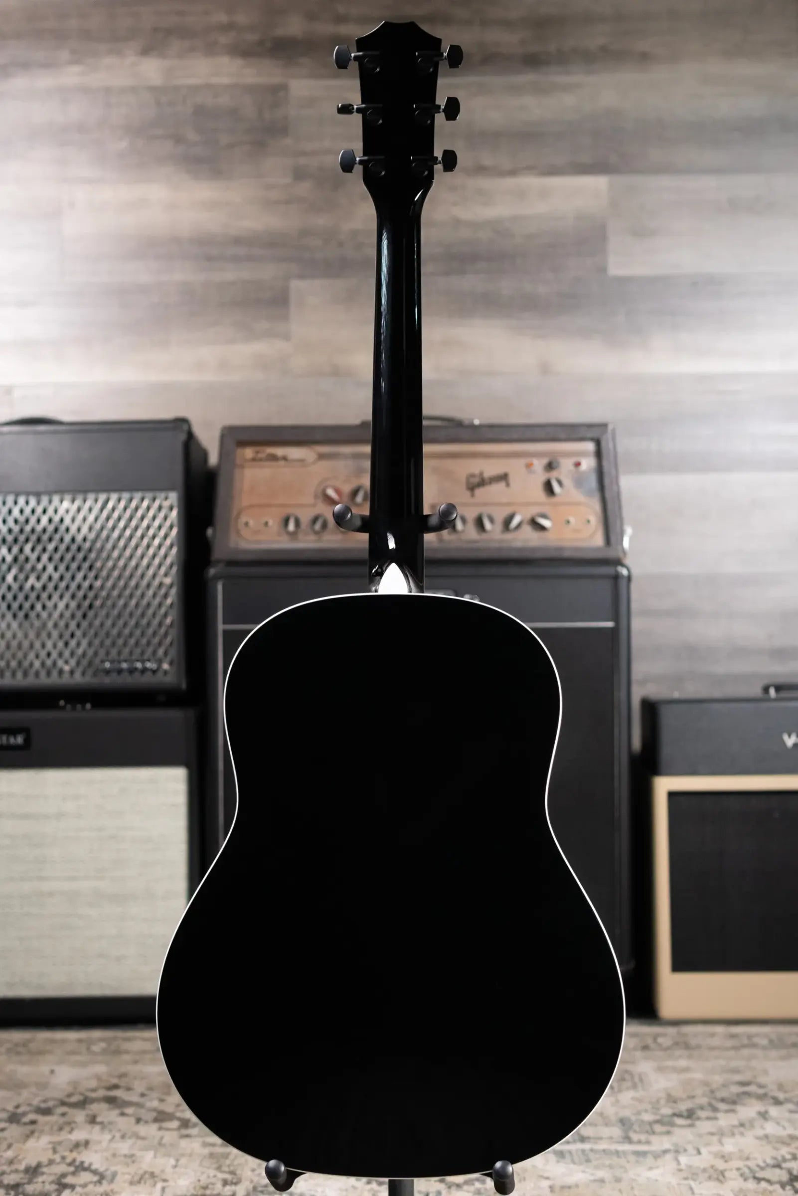 Taylor 217e-BLK Plus Grand Pacific Acoustic/Electric Guitar - Black with Aerocase - Factory Used