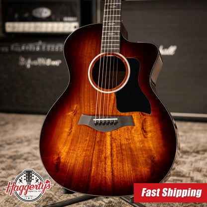 Taylor 224ce-K DLX Grand Auditorium Acoustic/Electric Guitar with Hardshell Case