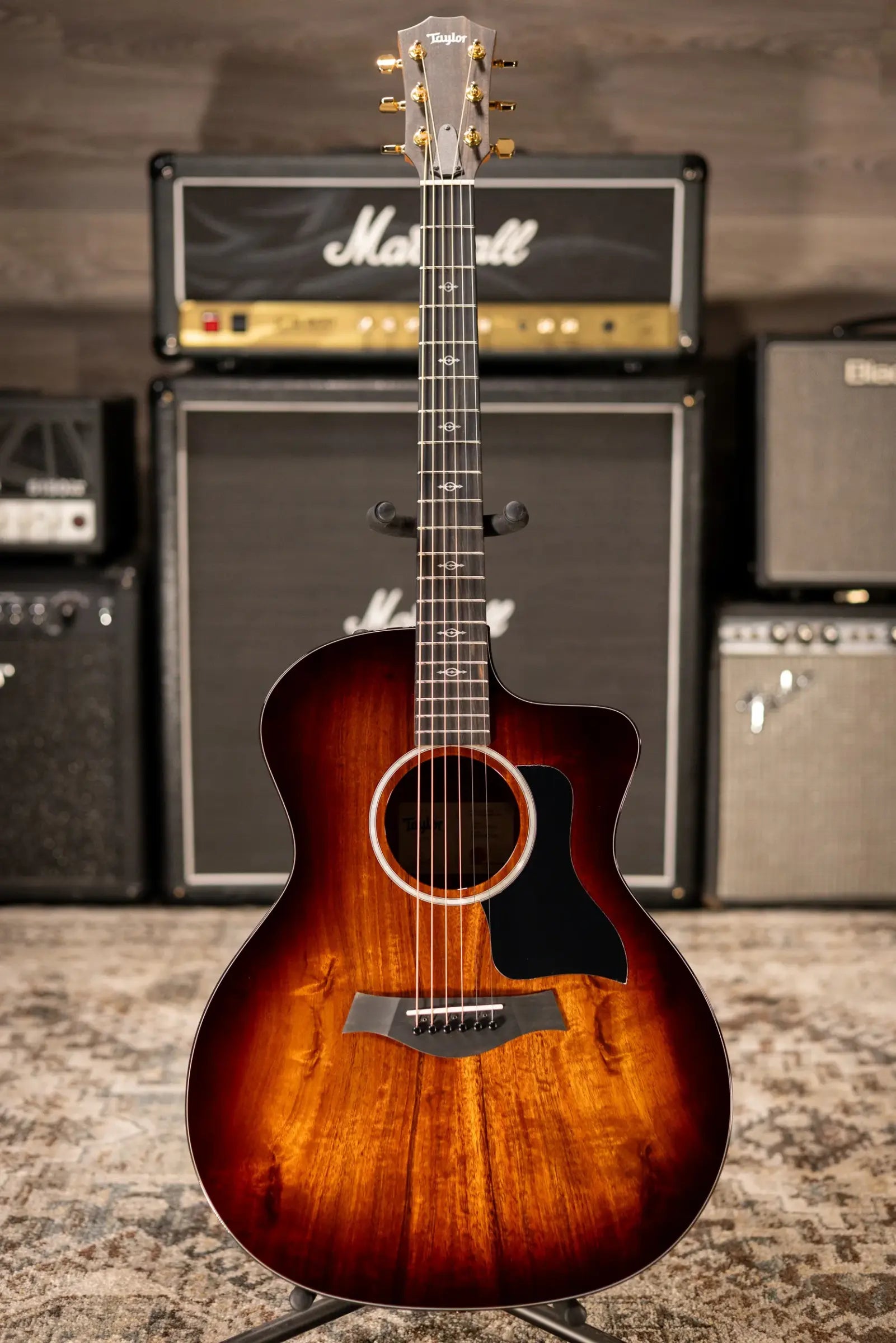 Taylor 224ce-K DLX Grand Auditorium Acoustic/Electric Guitar with Hardshell Case