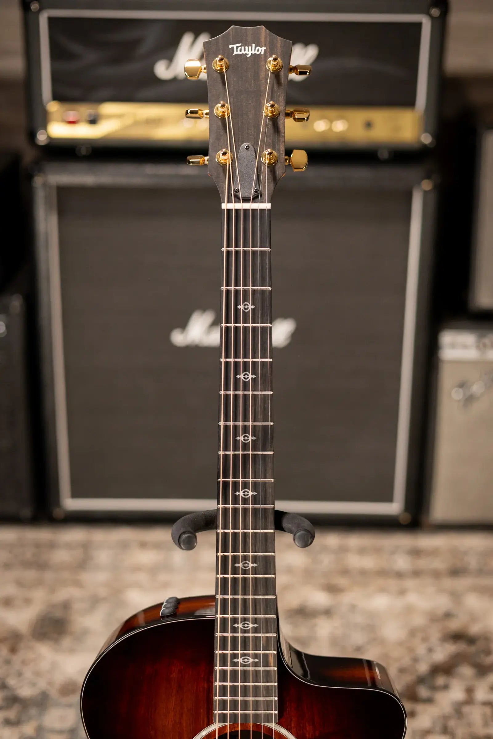 Taylor 224ce-K DLX Grand Auditorium Acoustic/Electric Guitar with Hardshell Case