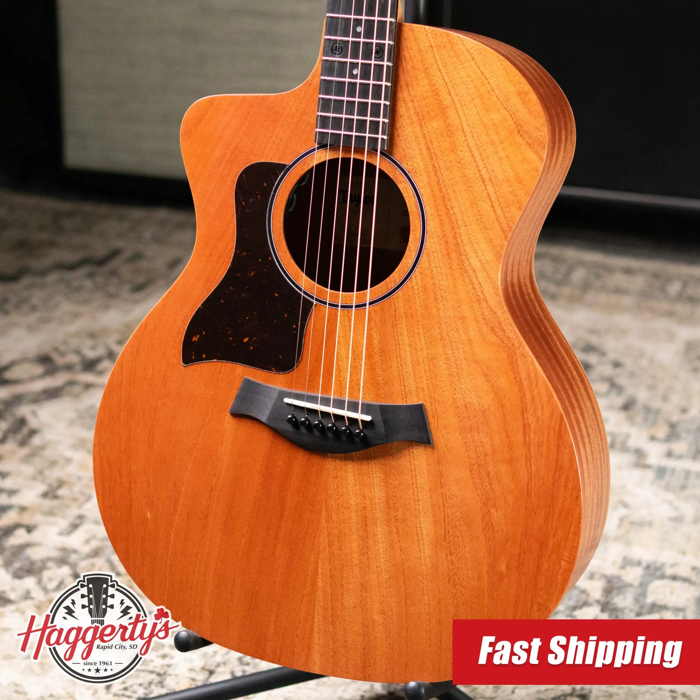 Taylor 24ce Left-Handed Grand Auditorium Acoustic/Electric Guitar with Gig Bag