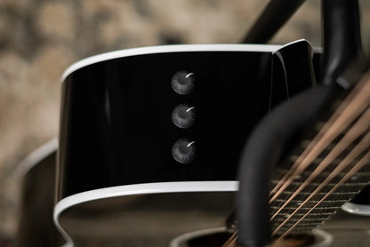Taylor 250ce-BLK Plus 12-String Acoustic/Electric Guitar - Black with Aerocase - Factory Demo