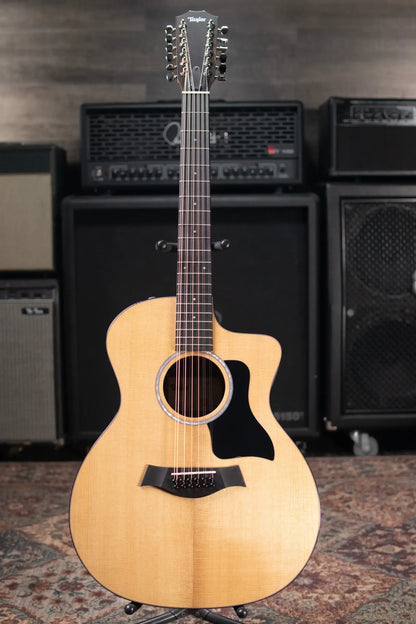 Taylor 254ce Plus 12-String Grand Auditorium Acoustic/Electric Guitar with Aerocase