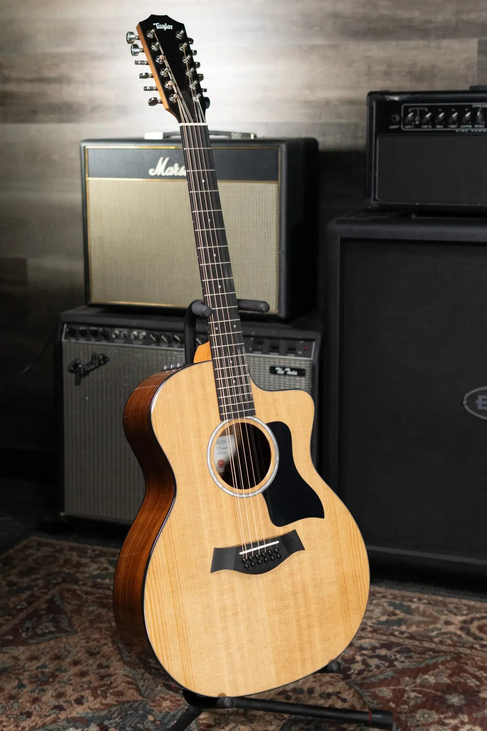 Taylor 254ce Plus 12-String Grand Auditorium Acoustic/Electric Guitar with Aerocase