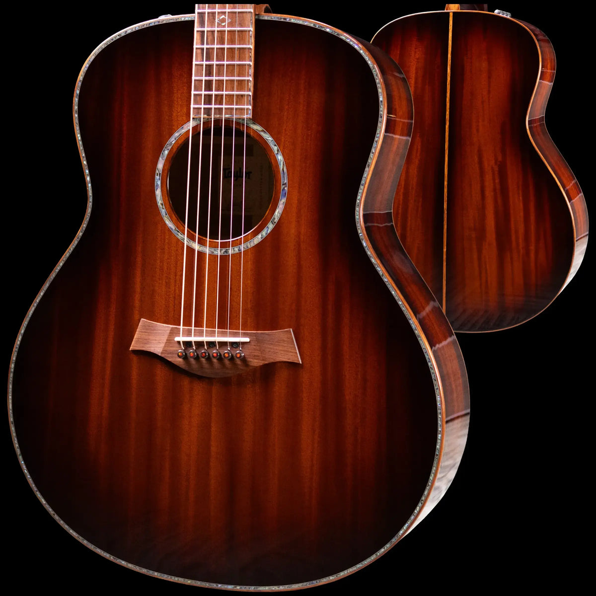 Taylor ‘25 Catch Custom C28e #24 Grand Orchestra Mahogany Acoustic/Electric Guitar with Hardshell Case