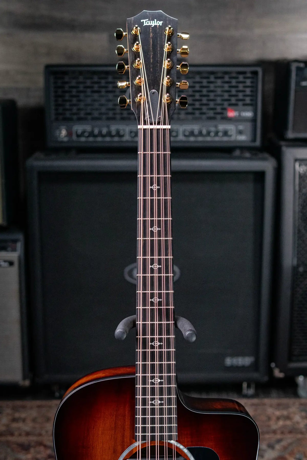 Taylor 260ce-K DLX Bajo Quinto Acoustic/Electric Guitar with Hardshell Case - Demo