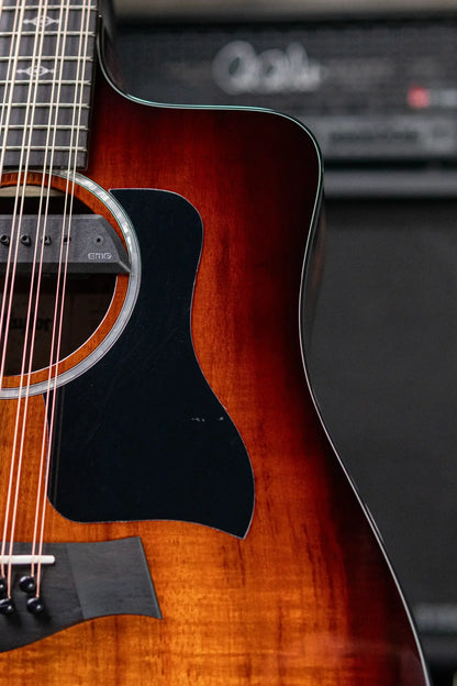Taylor 260ce-K DLX Bajo Quinto Acoustic/Electric Guitar with Hardshell Case - Demo
