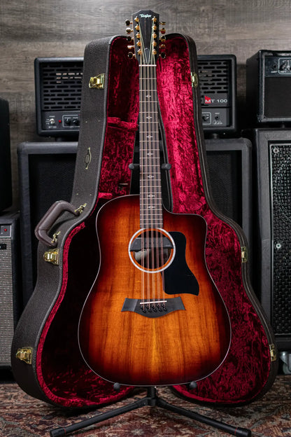 Taylor 260ce-K DLX Bajo Quinto Acoustic/Electric Guitar with Hardshell Case - Demo