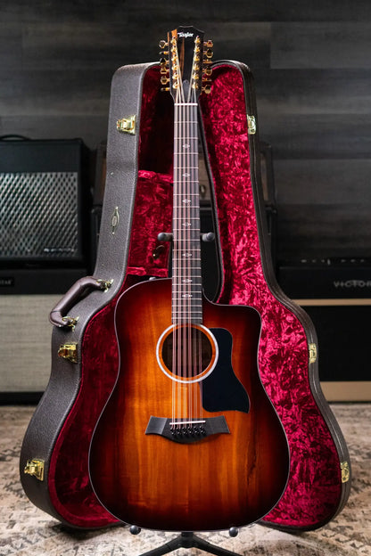 Taylor 260ce-K DLX Doce Doble Acoustic/Electric Guitar with Hardshell Case