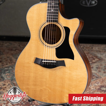 Taylor 312ce Grand Concert Acoustic-Electric Guitar with Hardshell Case - Used