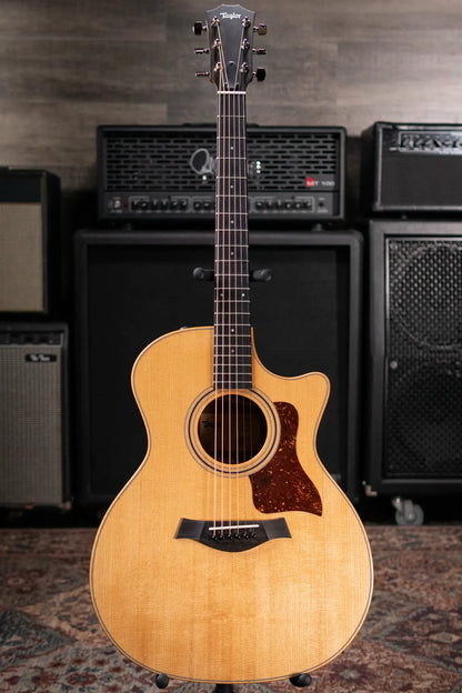 Taylor 314ce Studio Acoustic-Electric Guitar - Natural with Structured Gig Bag