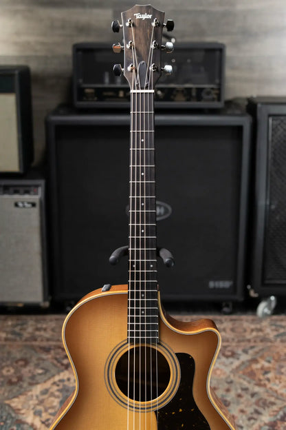 Taylor 314ce Studio Grand Auditorium Acoustic/Electric Guitar - Shaded Edge Burst with Gig Bag - Used