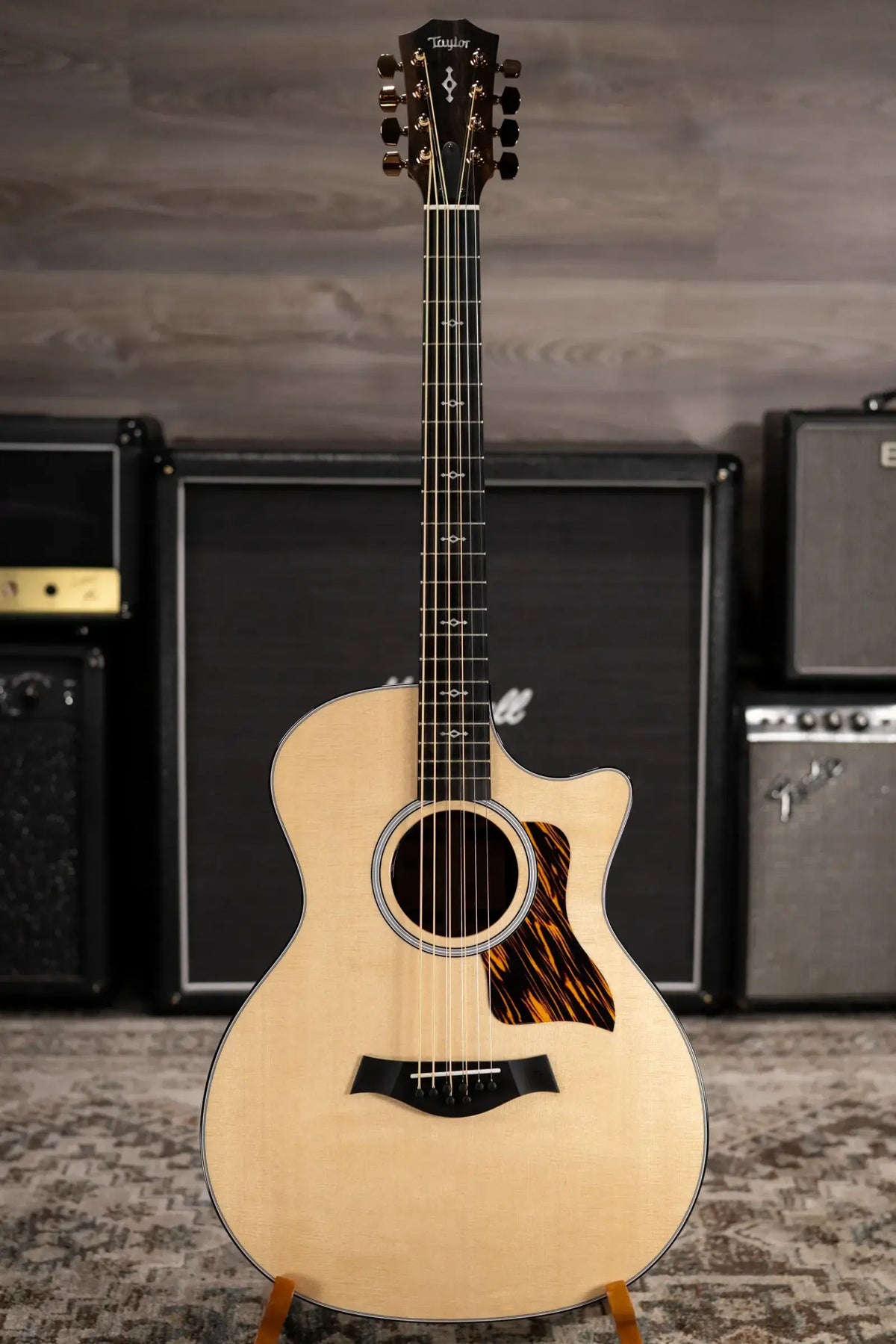 Taylor 414ce Baritone-8 Special Edition Grand Auditorium Acoustic/Electric Guitar with Hardshell Case