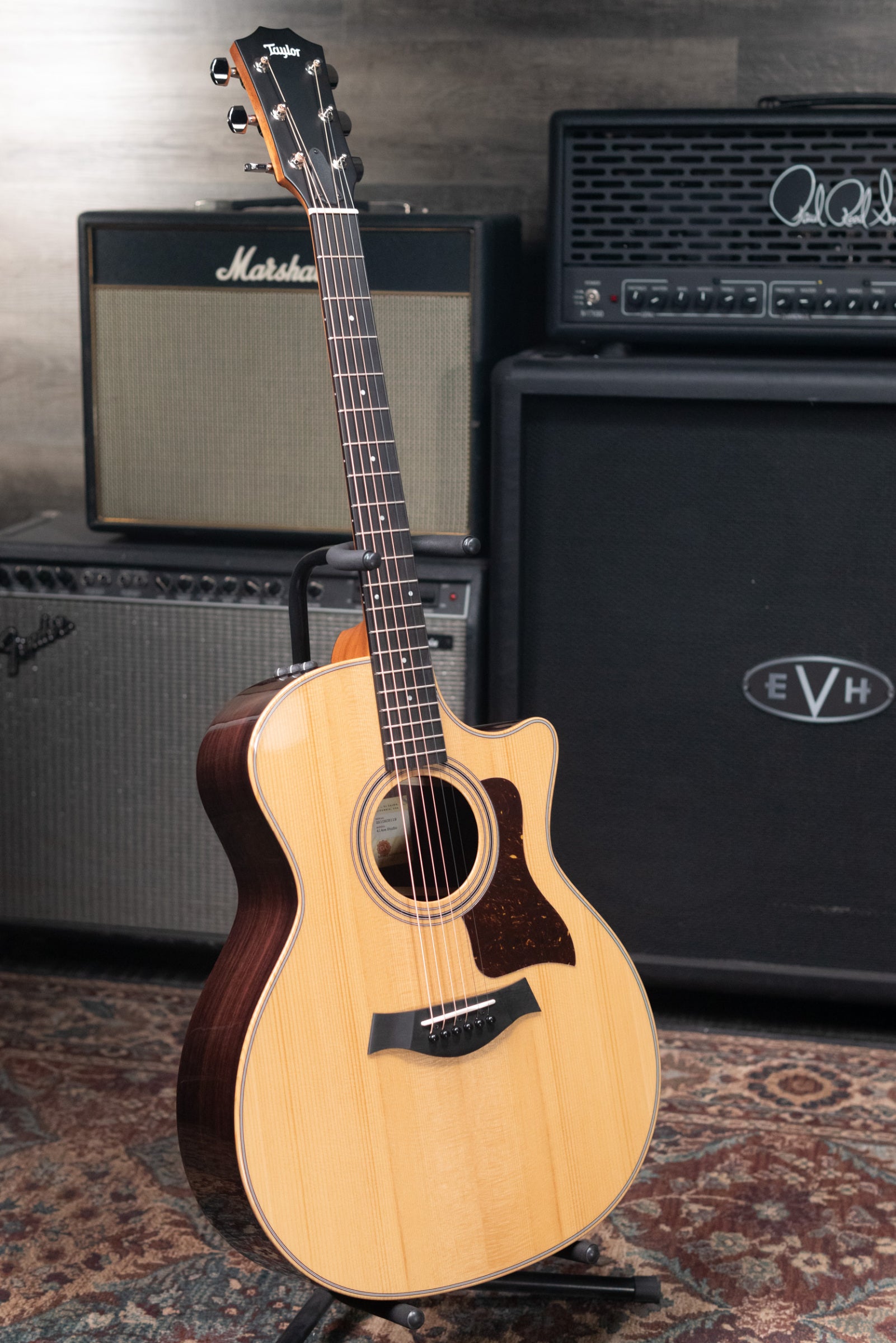Taylor 414ce Studio Grand Auditorium Acoustic/Electric Guitar - Natural with Gig Bag