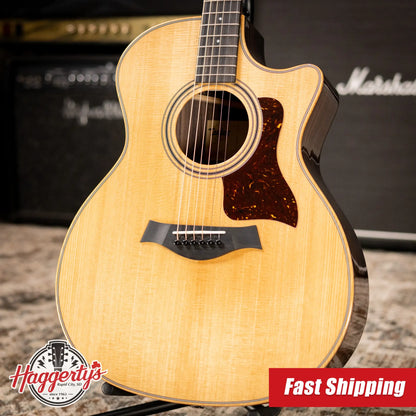 Taylor 414ce Studio Grand Auditorium Acoustic/Electric Guitar - Natural with Gig Bag