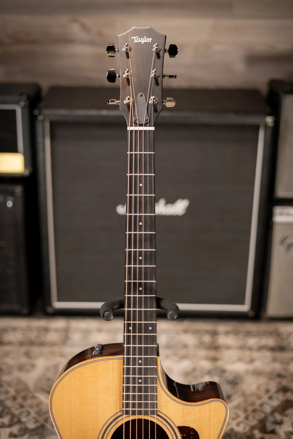 Taylor 414ce Studio Grand Auditorium Acoustic/Electric Guitar - Natural with Gig Bag